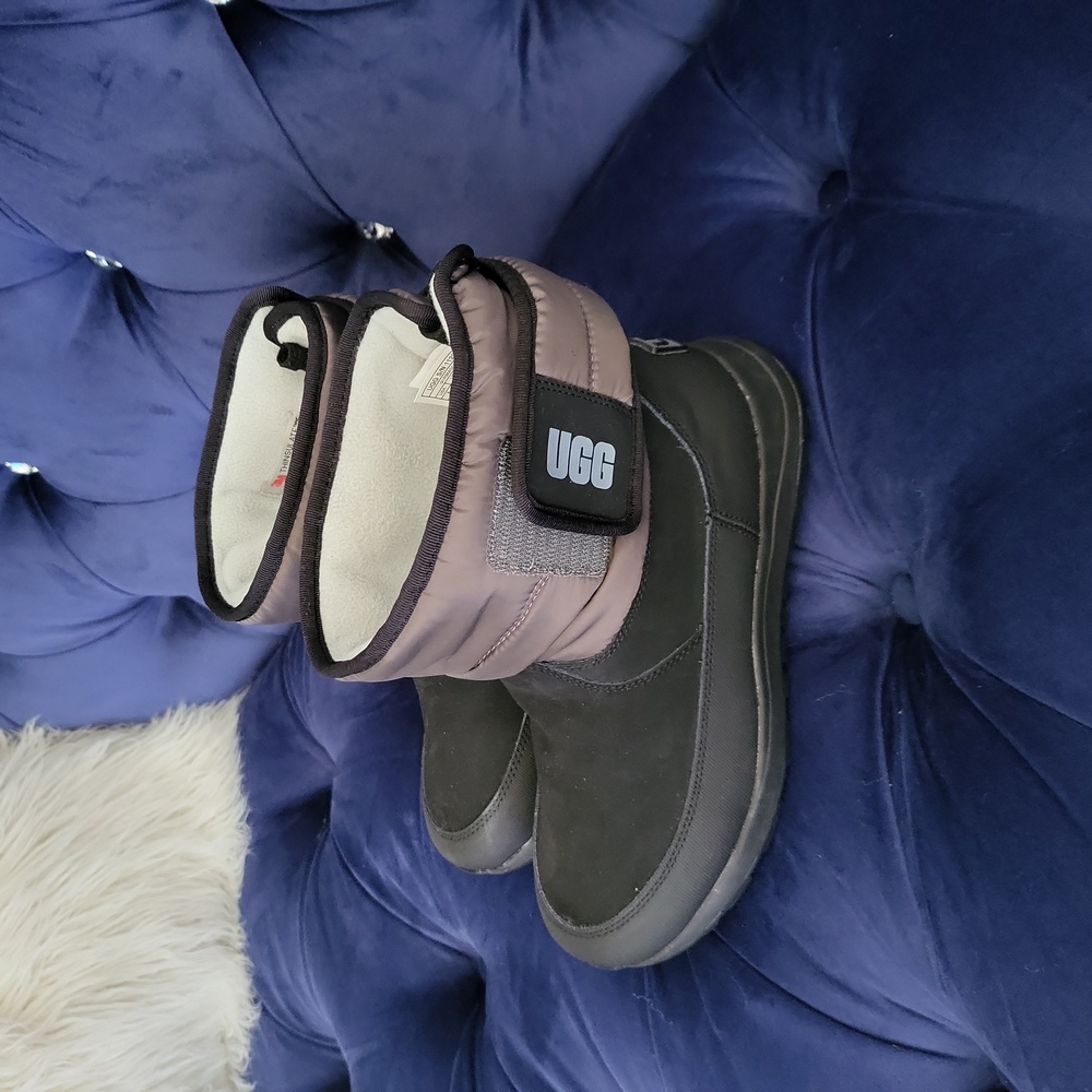 Girls UGG Black Boots Size 5